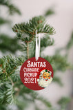 2021 Santas Curbside Pickup Ornament