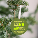 What Happens In The RV Christmas Ornament