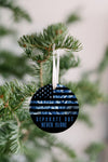 US Navy - Separate But Never Alone Christmas Ornament