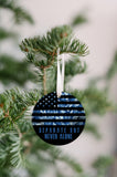 US Navy - Separate But Never Alone Christmas Ornament