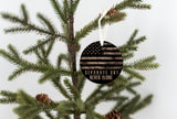 US Marine - Separate But Never Alone Christmas Ornament