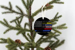 Support Police, Military, Firefighters, EMS, Nurse, First Responder Christmas Ornament