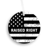 Raised Right Christmas Ornament