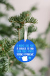 Nurse Pandemic Christmas Ornament