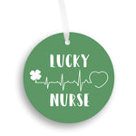 Lucky Nurse Christmas Ornament