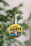 Let's Go Camping Christmas Ornament