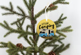 Let's Go Camping Christmas Ornament