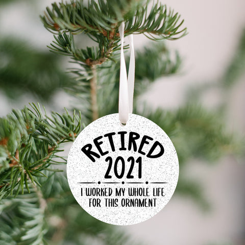 I Worked My Whole LIfe For This Christmas Ornament